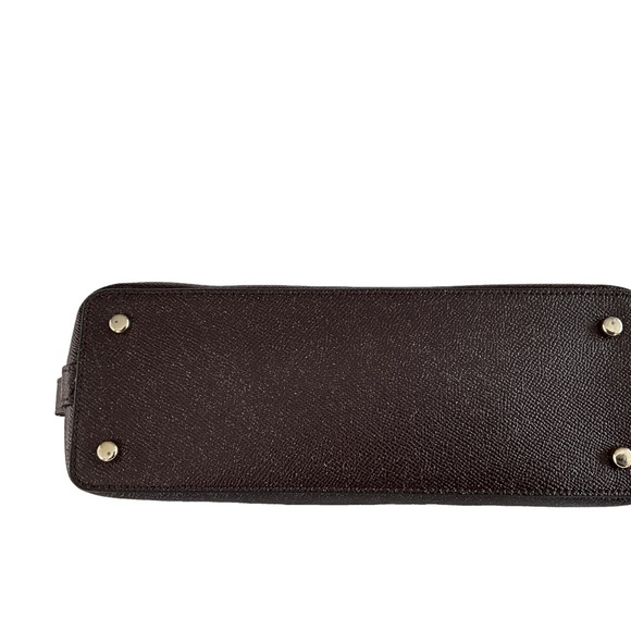 NWT Coach Mini Sierra Dome Satchel Oxblood Leather - Picture 5 of 6